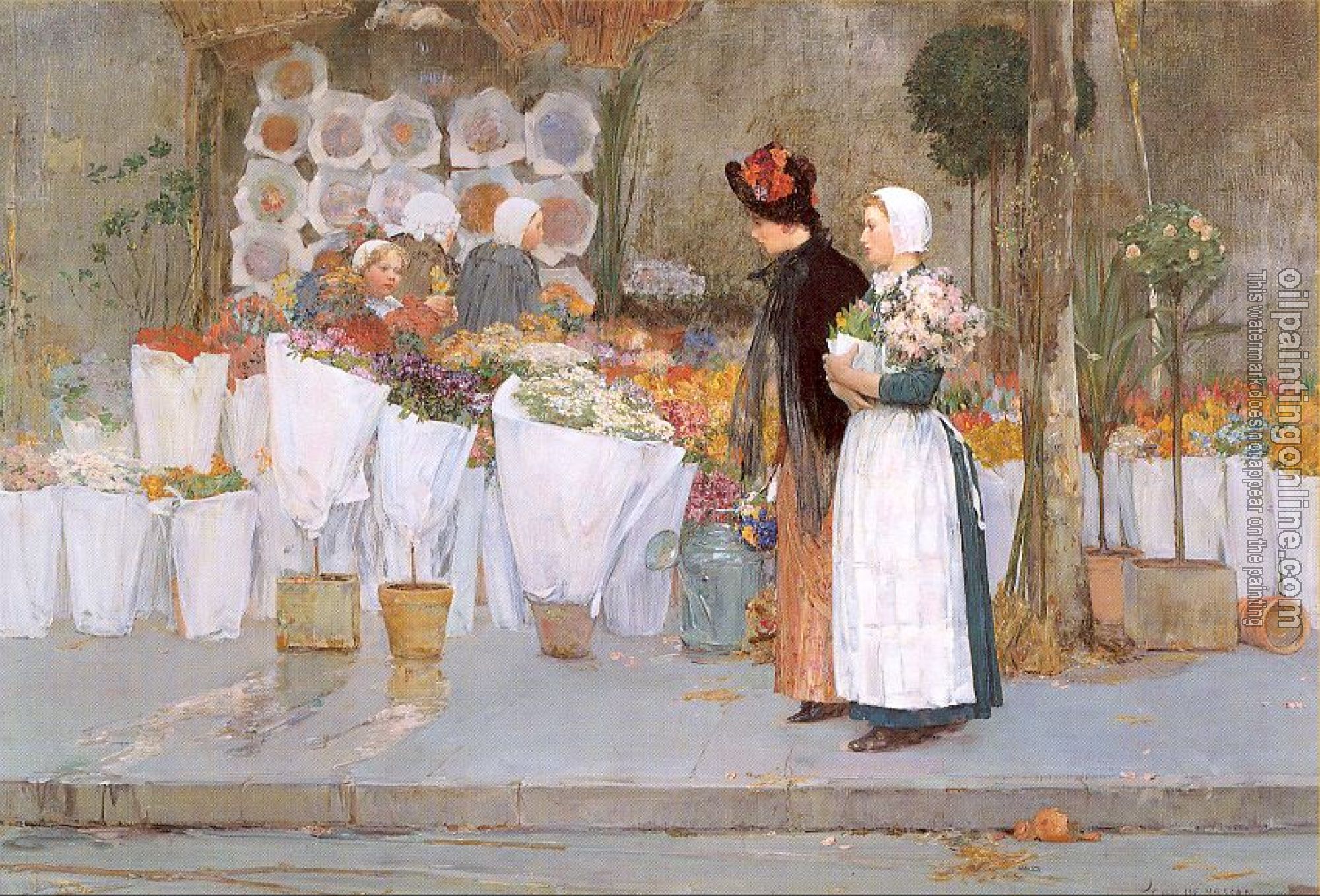Hassam, Childe - Oil On Canvas